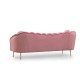 3-Seat Sofa Istiridye - Rose Dusty Rose 3-Seat Sofa Istiridye - Rose Dusty Rose