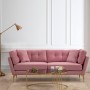 3-Seat Sofa Mapa - Rose Dusty Rose