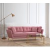 3-Seat Sofa Mapa - Rose Dusty Rose