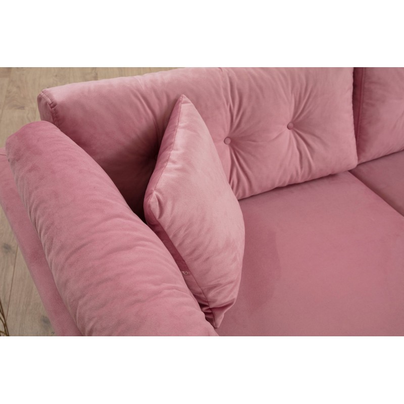 3-Seat Sofa Mapa - Rose Dusty Rose