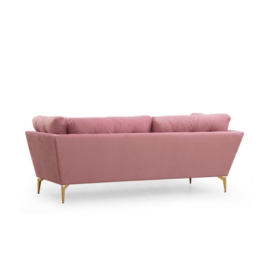 3-Seat Sofa Mapa - Rose Dusty Rose 3-Seat Sofa Mapa - Rose Dusty Rose