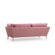 3-Seat Sofa Mapa - Rose Dusty Rose 3-Seat Sofa Mapa - Rose Dusty Rose