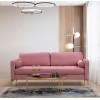 3-Seat Sofa Rome - Rose Dusty Rose
