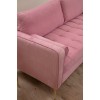3-Seat Sofa Rome - Rose Dusty Rose