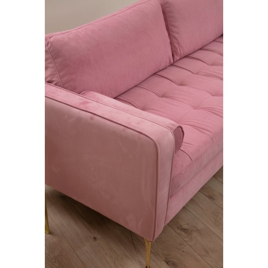 3-Seat Sofa Rome - Rose Dusty Rose 3-Seat Sofa Rome - Rose Dusty Rose