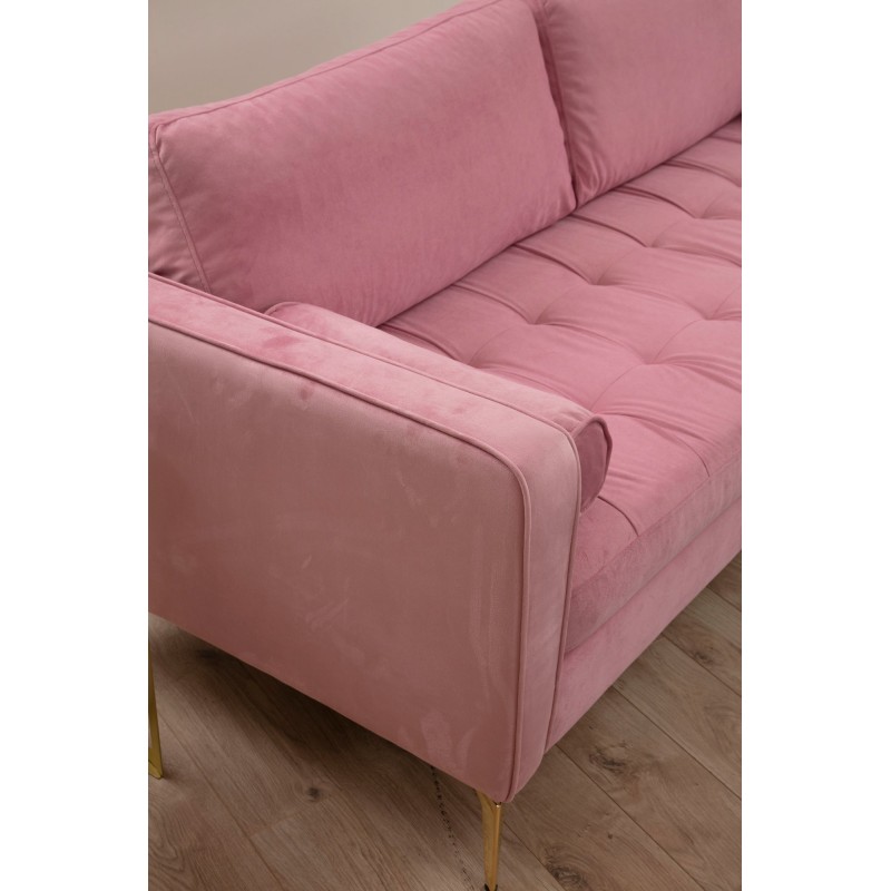 3-Seat Sofa Rome - Rose Dusty Rose
