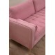 3-Seat Sofa Rome - Rose Dusty Rose 3-Seat Sofa Rome - Rose Dusty Rose