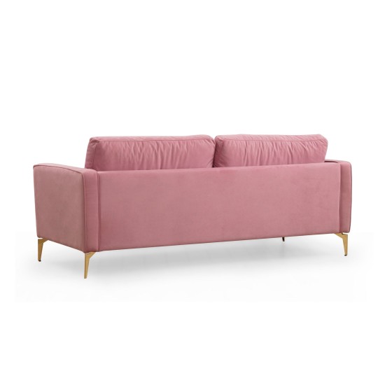 3-Seat Sofa Rome - Rose Dusty Rose 3-Seat Sofa Rome - Rose Dusty Rose