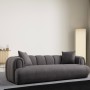 3-Seat Sofa Puffy 3 Plain - Anthracite Anthracite