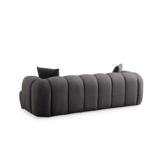 3-Seat Sofa Puffy 3 Plain - Anthracite Anthracite 3-Seat Sofa Puffy 3 Plain - Anthracite Anthracite