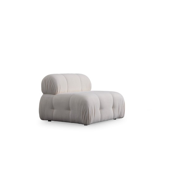 Τριθέσιος Καναπές - Petite - Χρώμα Λευκό - 290x95x75εκ Τριθέσιος Καναπές - Petite - Χρώμα Λευκό - 290x95x75εκ