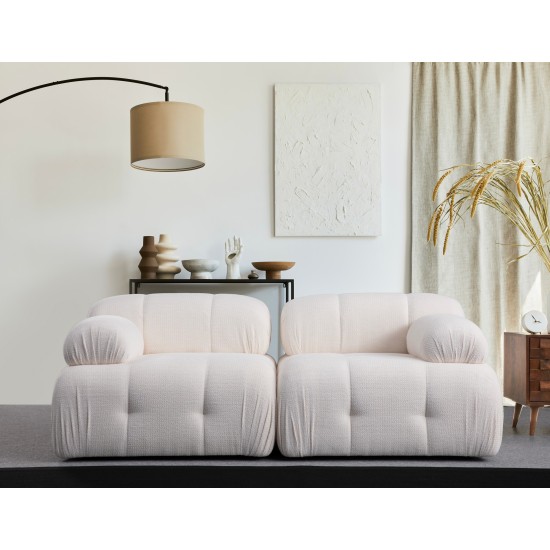 Διθέσιος Καναπές - Petite - Χρώμα Λευκό - 195x95x75εκ Διθέσιος Καναπές - Petite - Χρώμα Λευκό - 195x95x75εκ