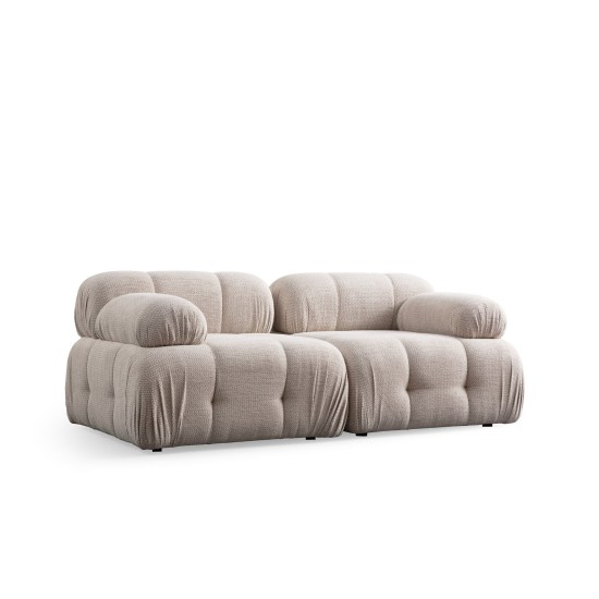 Διθέσιος Καναπές - Petite - Χρώμα Cream - 195x95x75εκ Διθέσιος Καναπές - Petite - Χρώμα Cream - 195x95x75εκ