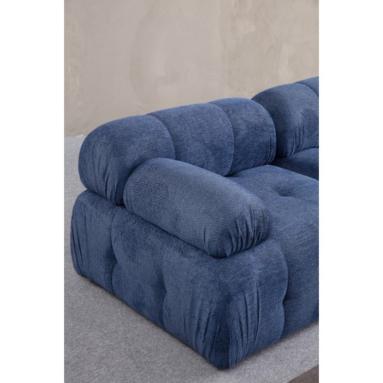 Διθέσιος Καναπές - Petite - Χρώμα Μπλε της Νύχτας - 195x95x75εκ Διθέσιος Καναπές - Petite - Χρώμα Μπλε της Νύχτας - 195x95x75εκ