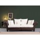 3-Seat Sofa Lawrence Lounge - Brown, White Brown
White 3-Seat Sofa Lawrence Lounge - Brown, White Brown
White