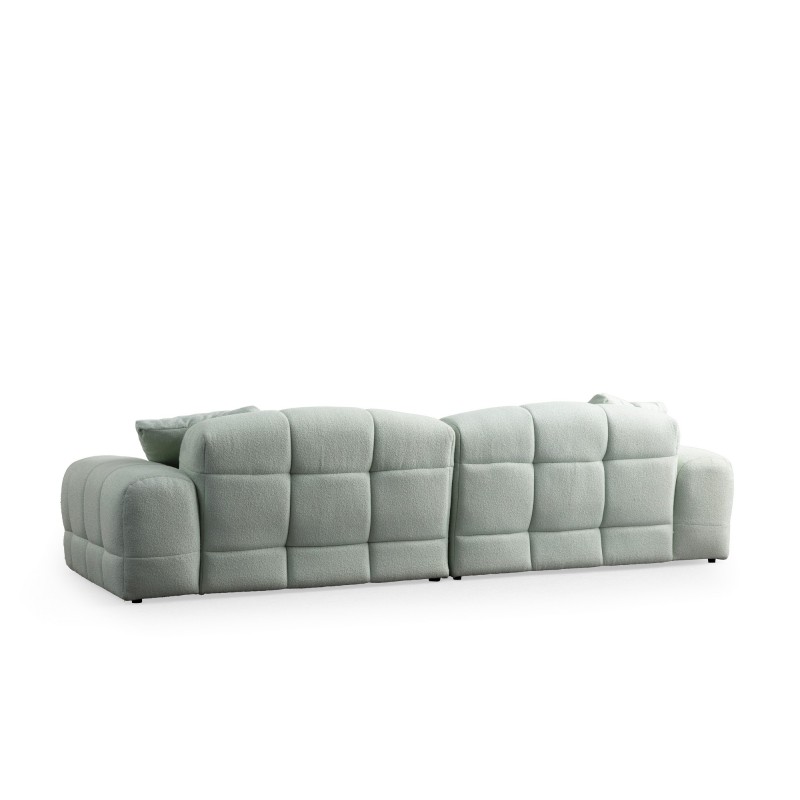 3-Seat Sofa Pescara Lounge (L2-2R) - Pale Green Pale Green