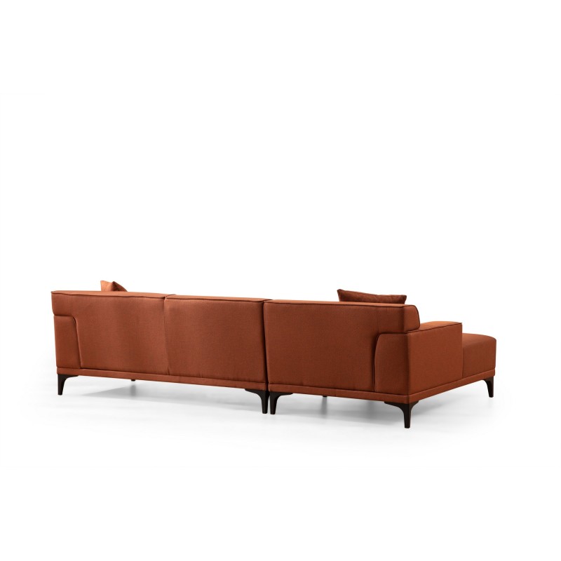 Atelier del Sofa Corner Sofa Petra L Corner - Orange Orange
