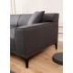 Corner Sofa Petra L Corner - Anthracite Anthracite Corner Sofa Petra L Corner - Anthracite Anthracite