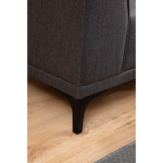 Corner Sofa Petra L Corner - Anthracite Anthracite Corner Sofa Petra L Corner - Anthracite Anthracite