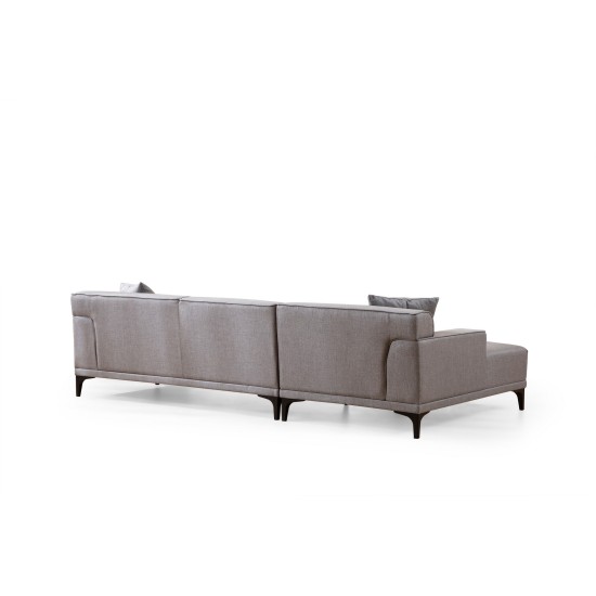 Corner Sofa Petra L Corner - Light Grey Light Grey Corner Sofa Petra L Corner - Light Grey Light Grey