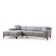 Corner Sofa Petra L Corner - Light Grey Light Grey Corner Sofa Petra L Corner - Light Grey Light Grey