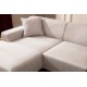 Corner Sofa Petra L Corner - White White Atelier del Sofa Corner Sofa Petra L Corner - White White