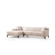 Corner Sofa Petra L Corner - White White Atelier del Sofa Corner Sofa Petra L Corner - White White