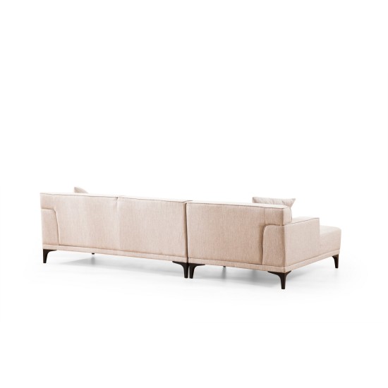 Corner Sofa Petra L Corner - White White Atelier del Sofa Corner Sofa Petra L Corner - White White