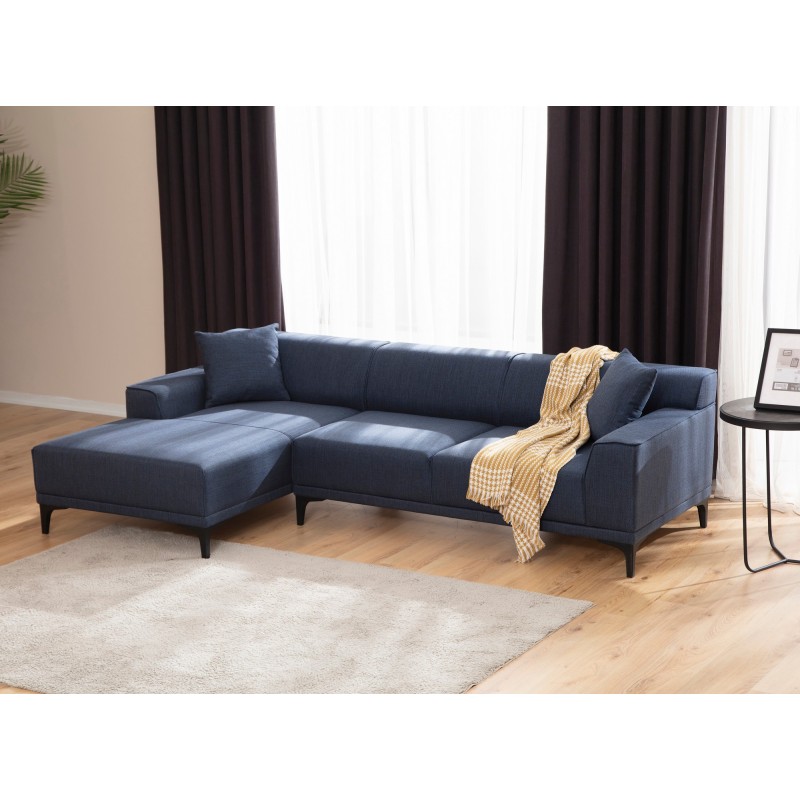 Corner Sofa Petra L Corner - Blue Blue