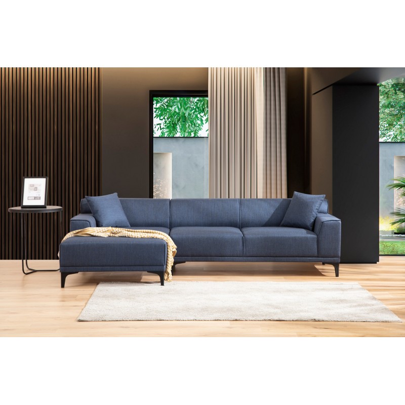 Corner Sofa Petra L Corner - Blue Blue