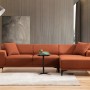 Corner Sofa Petra R Corner - Orange Orange