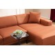 Corner Sofa Petra R Corner - Orange Orange Atelier del Sofa Corner Sofa Petra R Corner - Orange Orange