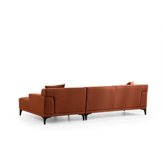 Corner Sofa Petra R Corner - Orange Orange Atelier del Sofa Corner Sofa Petra R Corner - Orange Orange