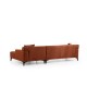 Corner Sofa Petra R Corner - Orange Orange Atelier del Sofa Corner Sofa Petra R Corner - Orange Orange