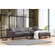 Corner Sofa Petra R Corner - Anthracite Anthracite