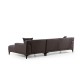Corner Sofa Petra R Corner - Anthracite Anthracite