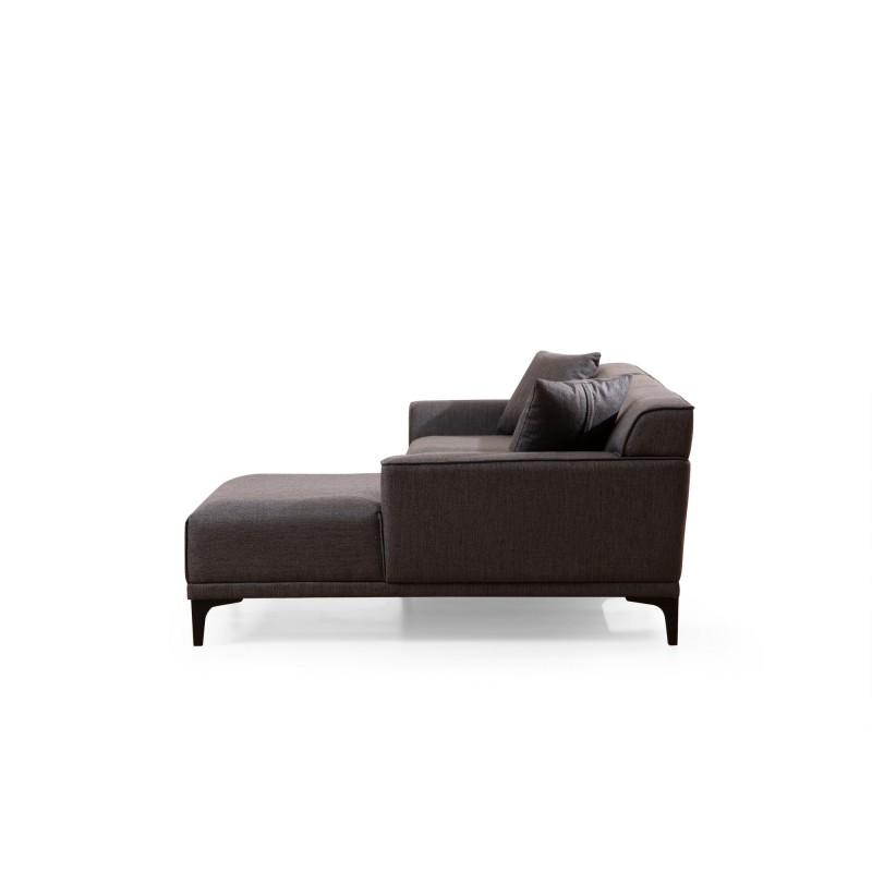 Corner Sofa Petra R Corner - Anthracite Anthracite