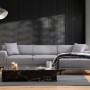 Corner Sofa Petra R Corner - Light Grey Light Grey