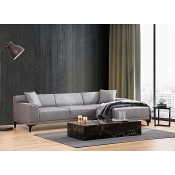 Corner Sofa Petra R Corner - Light Grey Light Grey