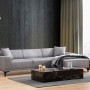 Corner Sofa Petra R Corner - Light Grey Light Grey