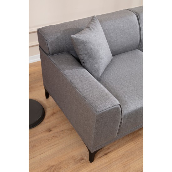 Corner Sofa Petra R Corner - Light Grey Light Grey Corner Sofa Petra R Corner - Light Grey Light Grey