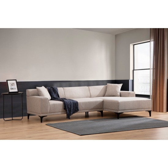 Corner Sofa Petra R Corner - White White Corner Sofa Petra R Corner - White White
