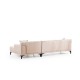 Corner Sofa Petra R Corner - White White Corner Sofa Petra R Corner - White White