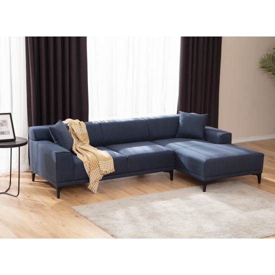 Corner Sofa Petra R Corner - Blue Blue Corner Sofa Petra R Corner - Blue Blue