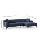 Corner Sofa Petra R Corner - Blue Blue Corner Sofa Petra R Corner - Blue Blue