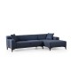 Corner Sofa Petra R Corner - Blue Blue Corner Sofa Petra R Corner - Blue Blue