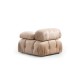 Γωνιακός Καναπές Bubble ( L1-O1-1R -Puf) - Χρώμα Cream - 288x95x75εκ Γωνιακός Καναπές Bubble ( L1-O1-1R -Puf) - Χρώμα Cream - 288x95x75εκ