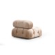 Γωνιακός Καναπές Bubble ( L1-O1-1R -Puf) - Χρώμα Cream - 288x95x75εκ Γωνιακός Καναπές Bubble ( L1-O1-1R -Puf) - Χρώμα Cream - 288x95x75εκ