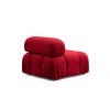 Corner Sofa Bubble Corner ( L1-O1-1R -Puf) - Red Red