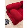 Corner Sofa Bubble Corner ( L1-O1-1R -Puf) - Red Red